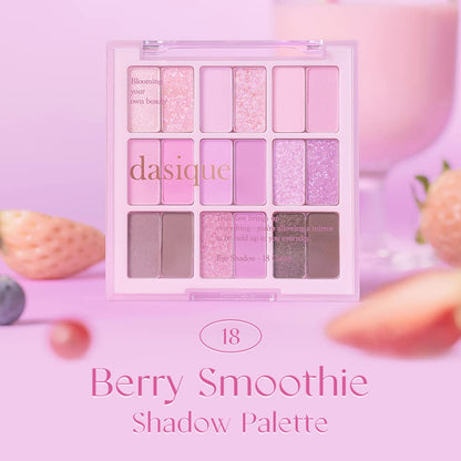 [Dasique] Shadow Palette (18 Berry Smoothie)