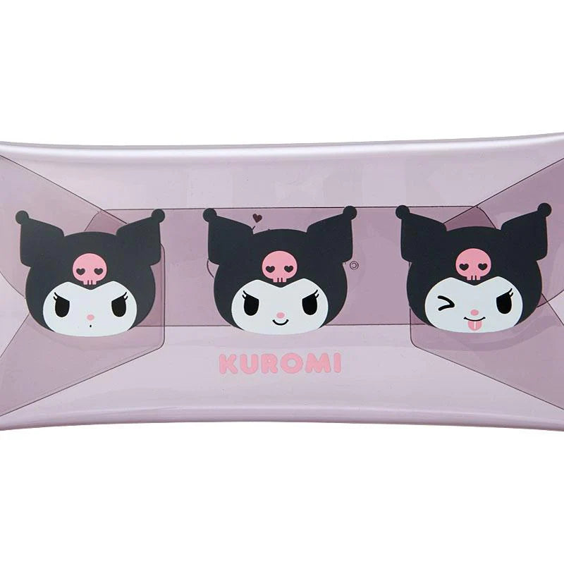 Sanrio Clear Accessory Pouch - Kuromi