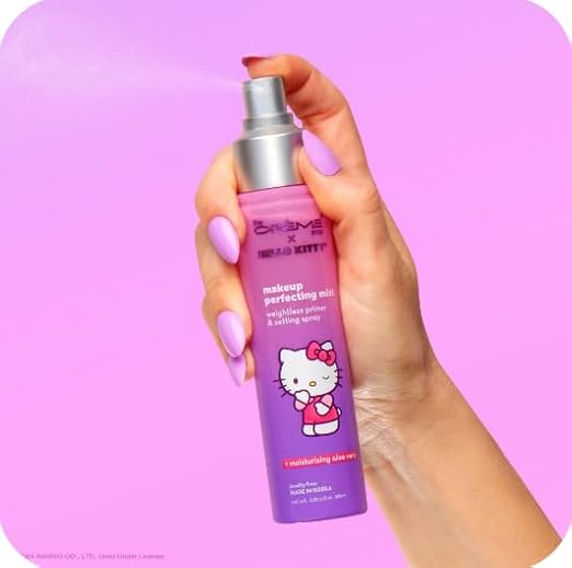 [The Crème Shop] Hello Kitty | Purple Makeup Perfecting Mist