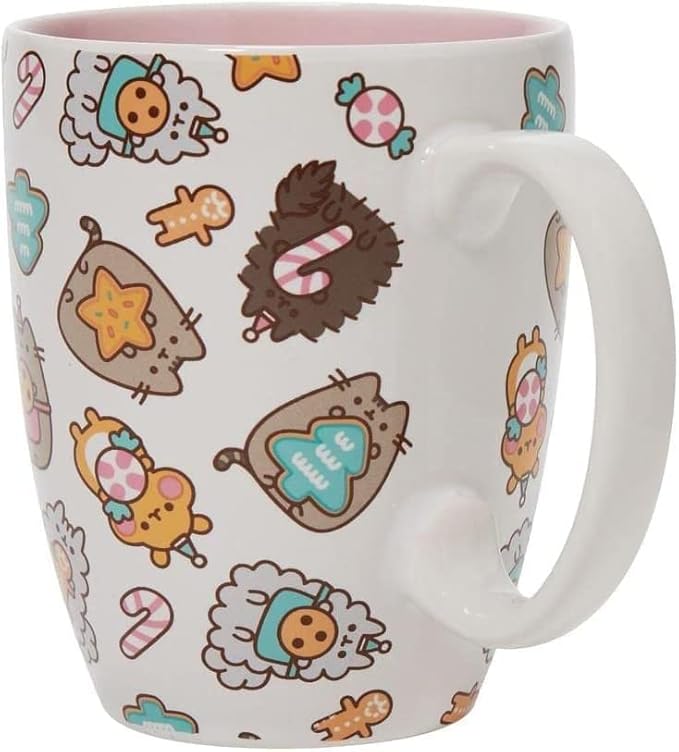 Pusheen The Cat Christmas Cookie & Friend Mug