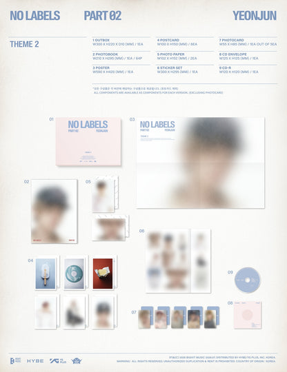 [YEONJUN] NO LABELS: PART 02 (Compact Ver.)