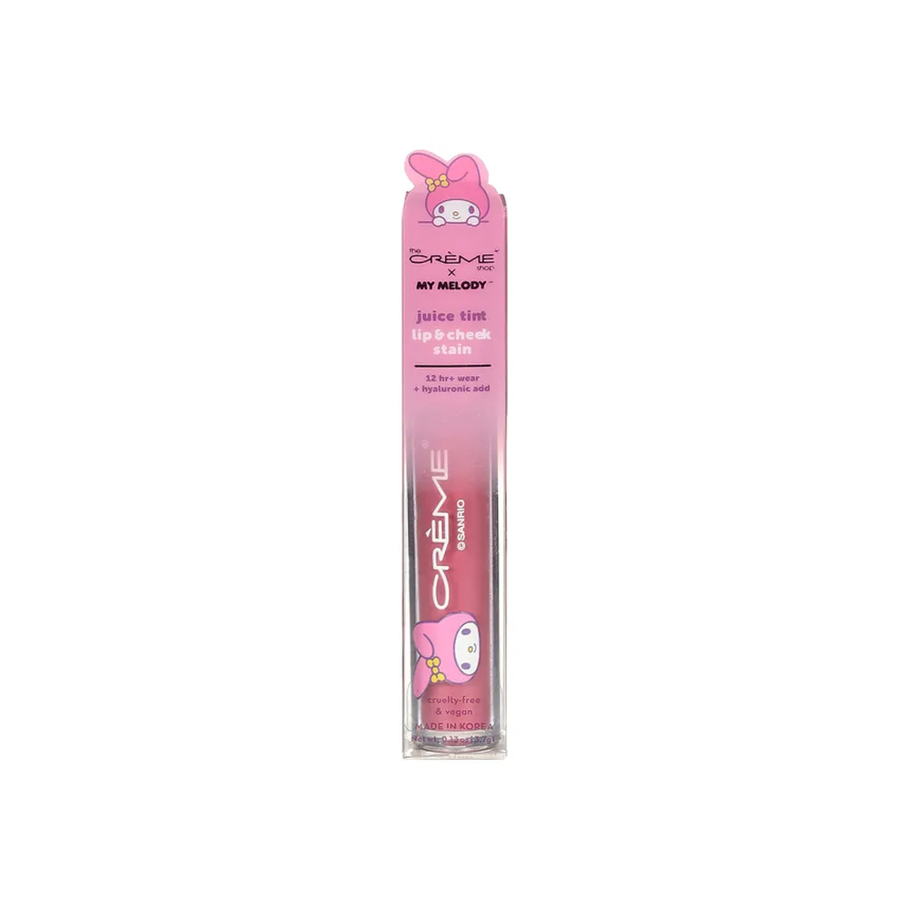 [The Crème Shop] My Melody | Juice Tint Lip & Cheek Stain (Rose Bloom)
