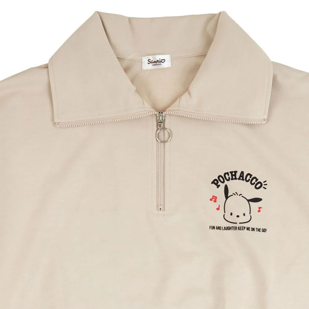 Sanrio Pochacco Half-Zip Sweatshirt