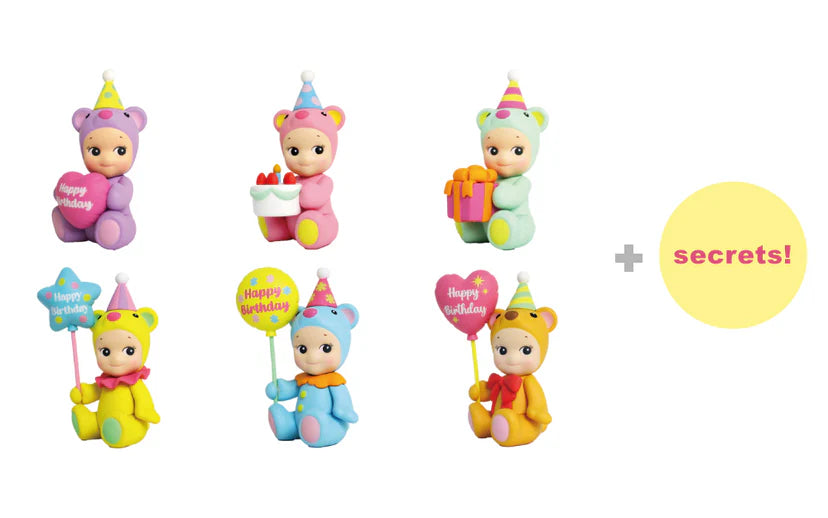 Sonny Angel - Birthday Bear 3" Series