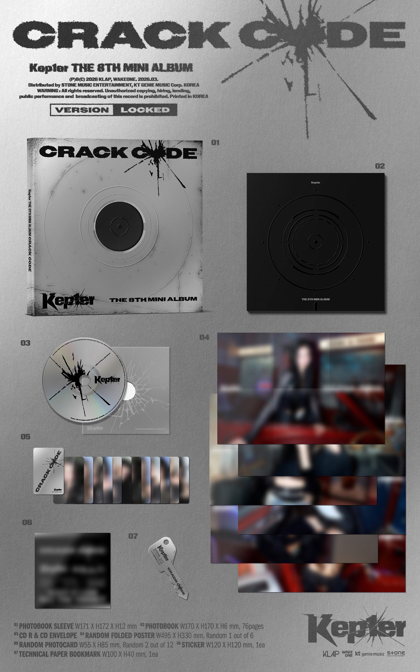 [Kep1er] CRACK CODE (LOCKED ver.  UNLOCKED ver.)