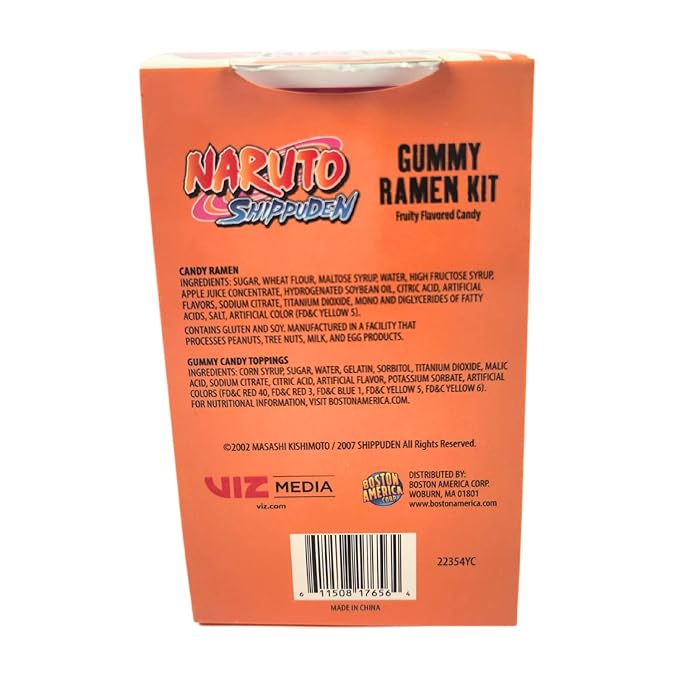 Naruto Gummy Ramen Kit