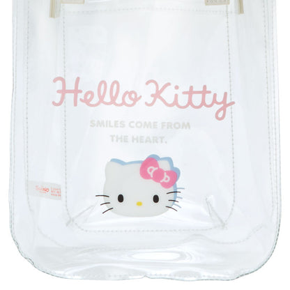 Clear Handbag with Shoulder Strap Hello Kitty Sanrio