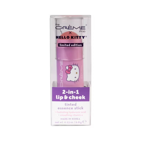 [The Crème Shop] Hello Kitty | 2-in-1 Lip and Cheek Tinted Essence Stick (Berry Delight)