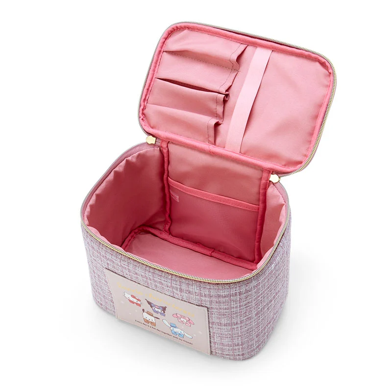 Sanrio Makeup Bag/Cosmetic Vanity Case (Winter Outfits)