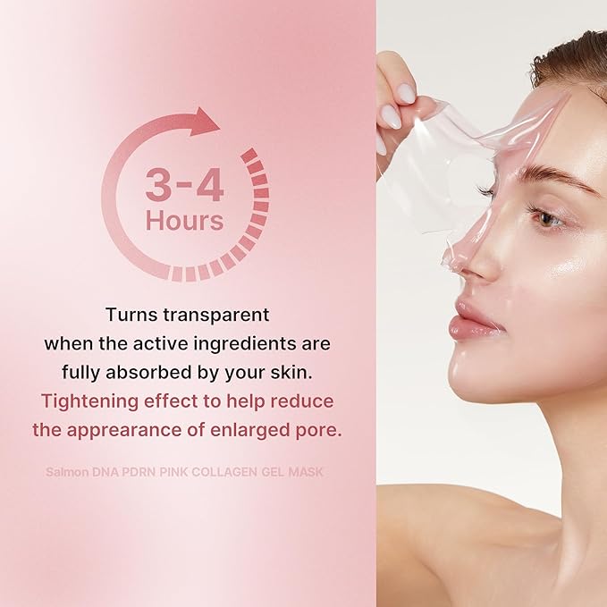 [MEDICUBE] PDRN Pink Collagen Gel Mask 28g * 4ea
