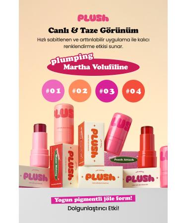 [Elensilia] PLUSH Water Jelly Lip & Cheek Tint (02 Juicy Grapefruit)