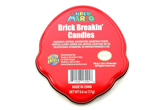 Mario Brick Breaking Candy Tin (17g)