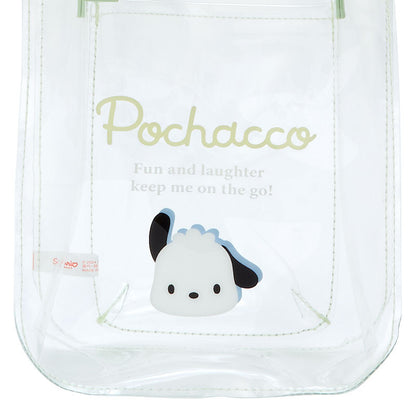 Clear Handbag with Shoulder Strap Pochacco Sanrio