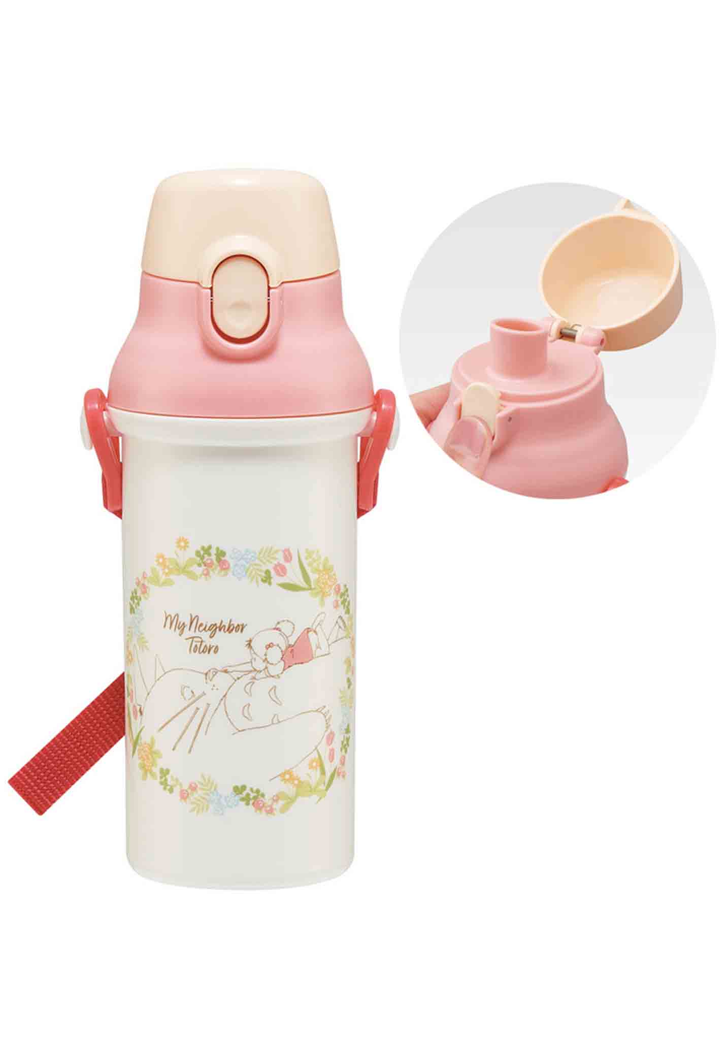 Totoro Plastic Water Bottle - Totoro and Mei