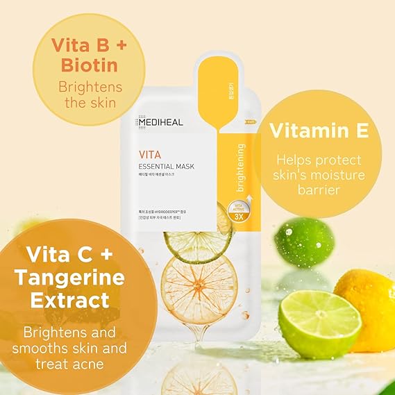 [MEDIHEAL] Vita Essential Mask 10ea