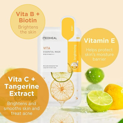 [MEDIHEAL] Vita Essential Mask 10ea