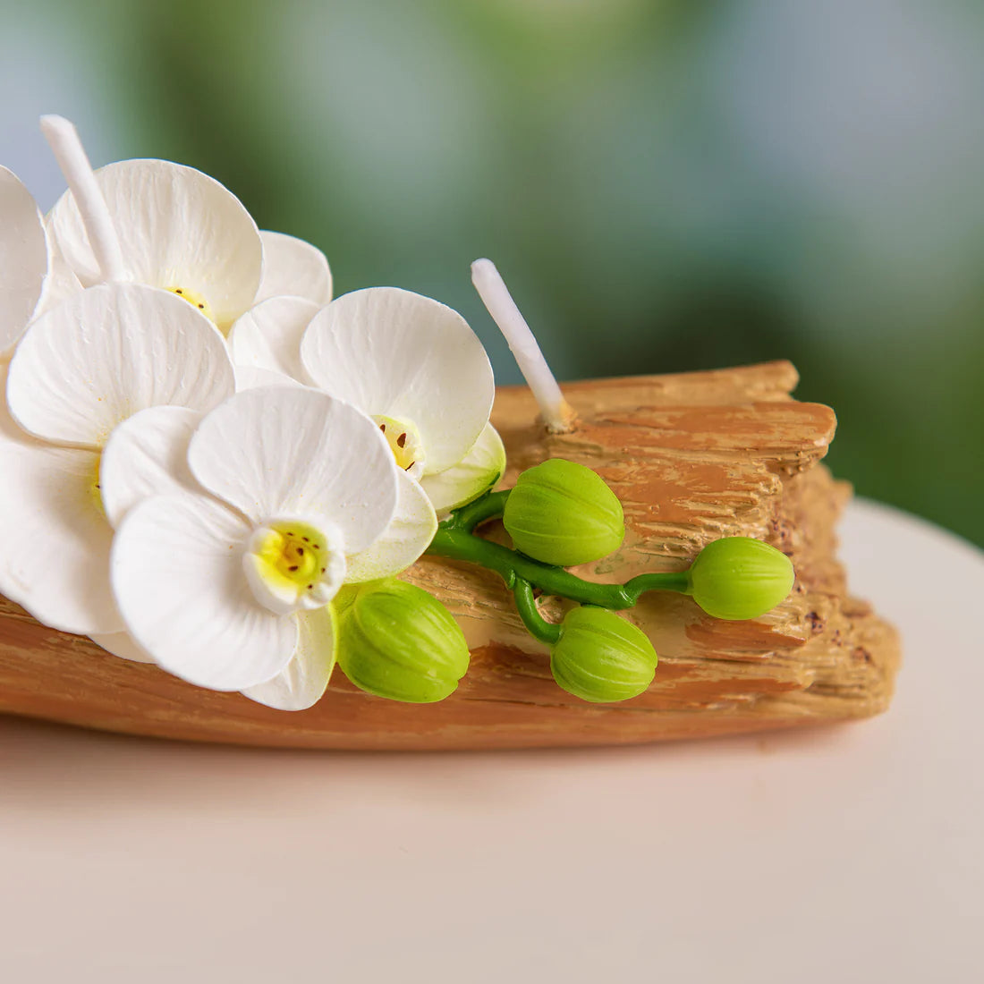 White Orchid Blossom Candle