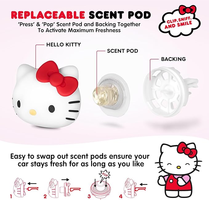 Sanrio Hello Kitty Car Air Freshener