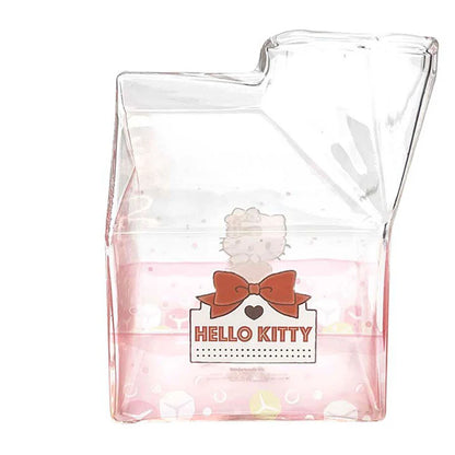 Sanrio Milk Carton Shaped Cup - Hello Kitty