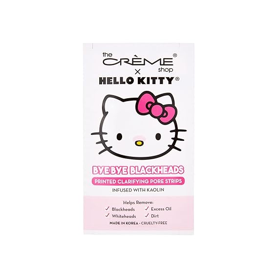 [The Crème Shop] Hello Kitty Bye Bye Blackheads Nose Pore Strips (Set of 6)