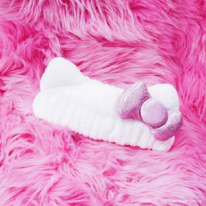 [The Crème Shop] Hello Kitty | Bling Bling Plush Spa Headband