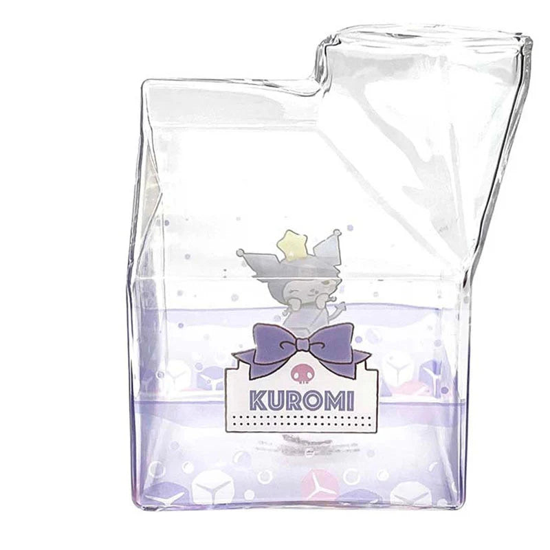 Sanrio Milk Carton Shaped Cup - Kuromi