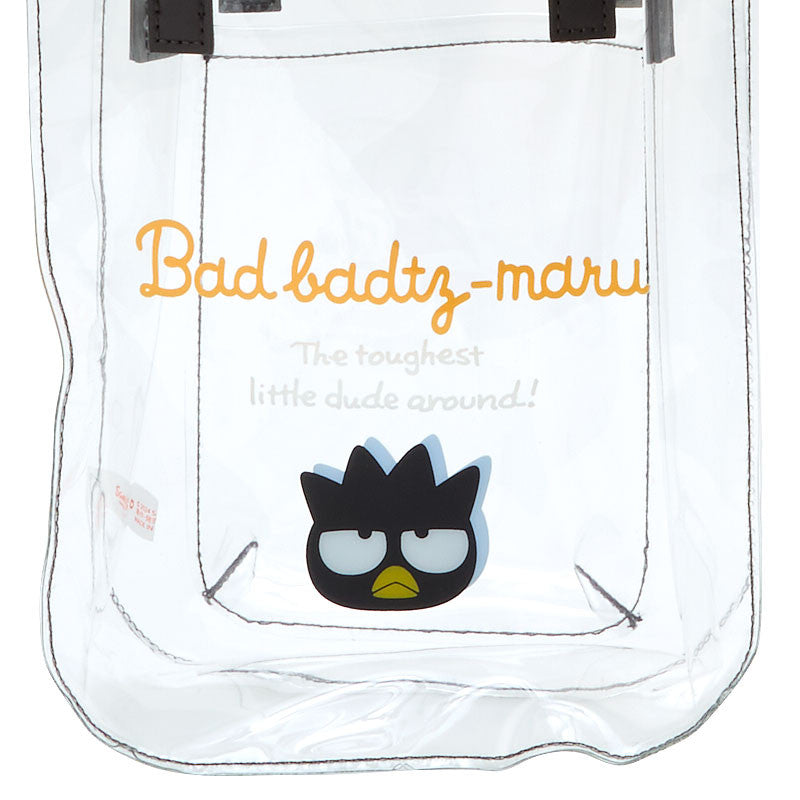 Clear Handbag with Shoulder Strap Bad Badtz Maru Sanrio
