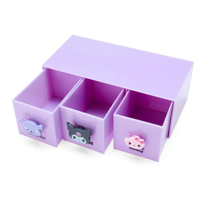 Sanrio Mini Drawers Case - Kuromi
