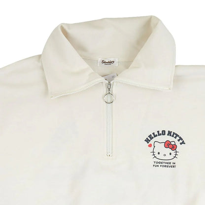 Sanrio Hello Kitty Half-Zip Sweatshirt