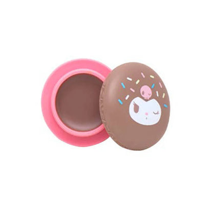 [The Crème Shop] Kuromi | Macaron Lip Balm (Chocolate Strawberry)