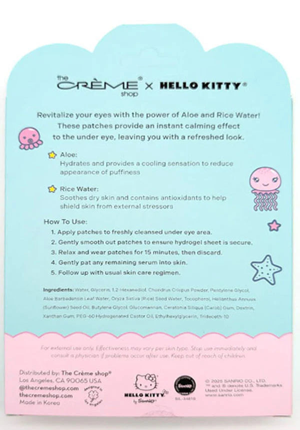 [The Crème Shop] Hello Kitty | Hydrating Under Eye Patches (3 Pack)
