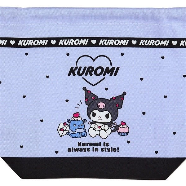 Sanrio Drawstring Bag for Lunch Box - Kuromi