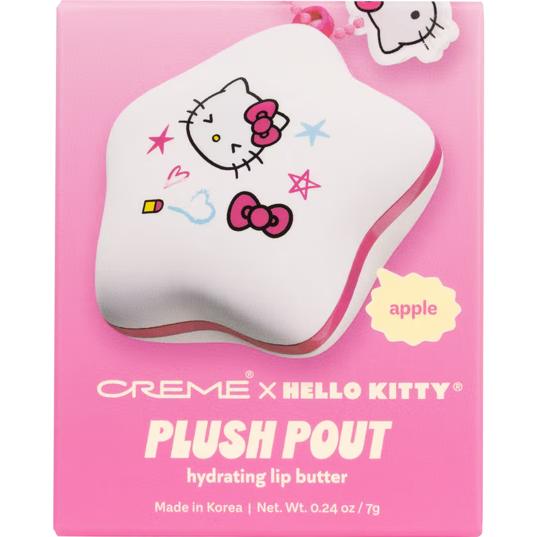 [The Crème Shop] Hello Kitty | Plush Pout Lip Butter (Apple)