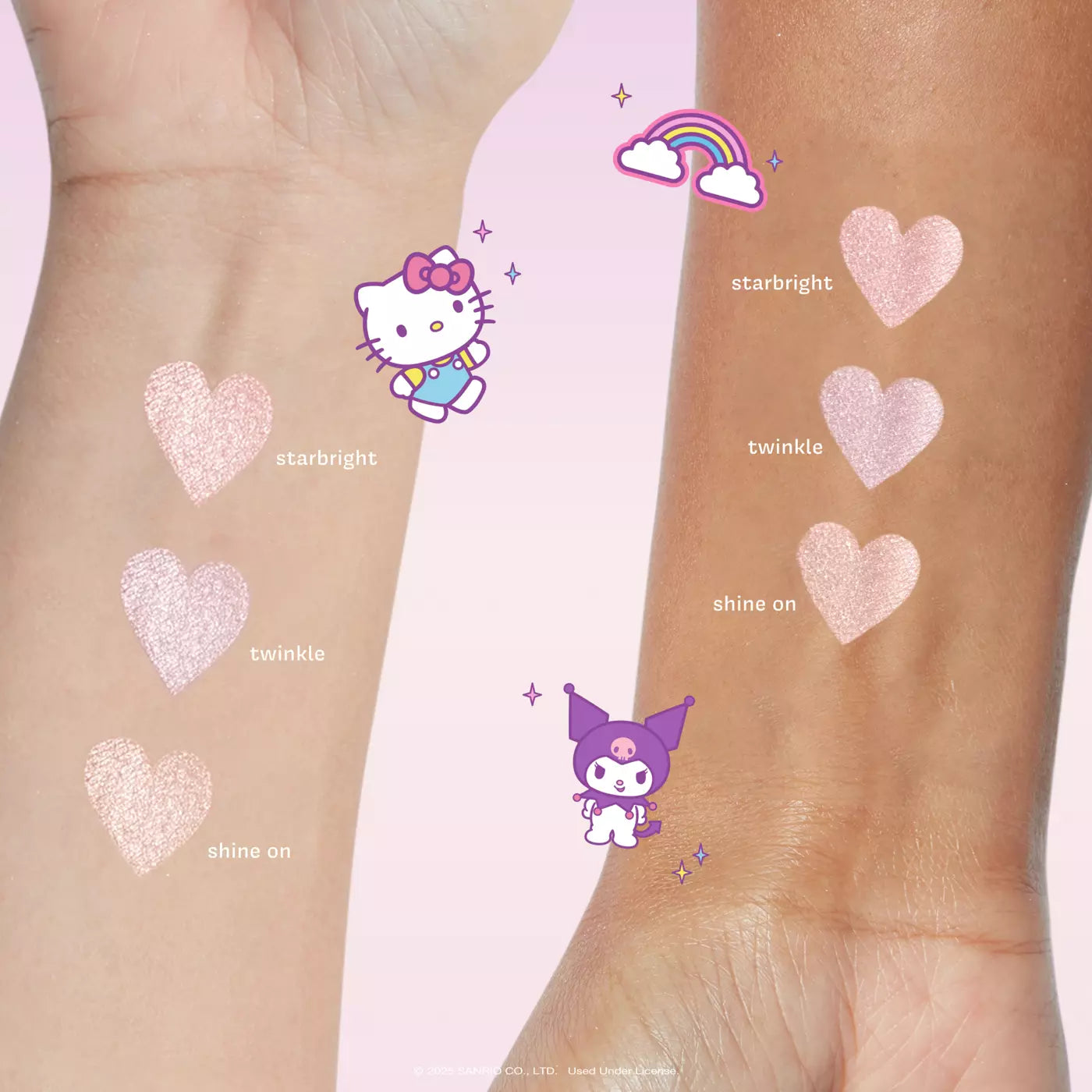 [The Crème Shop] Kuromi | Highlighter Stick (Twinkle)