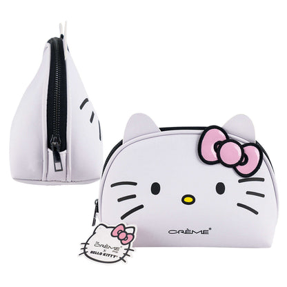[The Crème Shop] Hello Kitty | Dome Makeup Travel Pouch (Blush Pink)