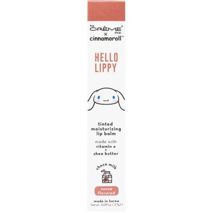 [The Crème Shop] Cinnamoroll | Hello Lippy Moisturizing Tinted Lip Balm (Cocoa Flavored)