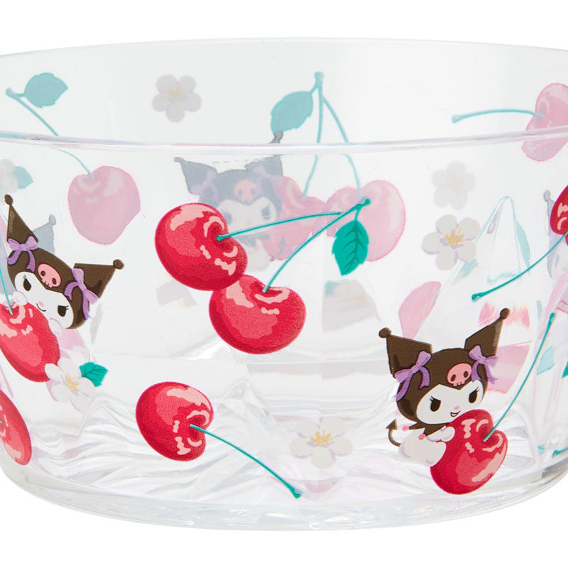 Sanrio Colorful Clear Bowl - Kuromi