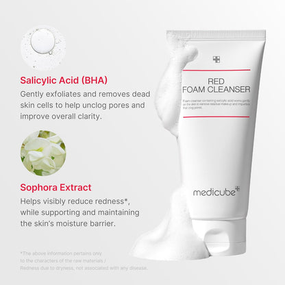 [MEDICUBE] Red Foam Cleanser 120ml