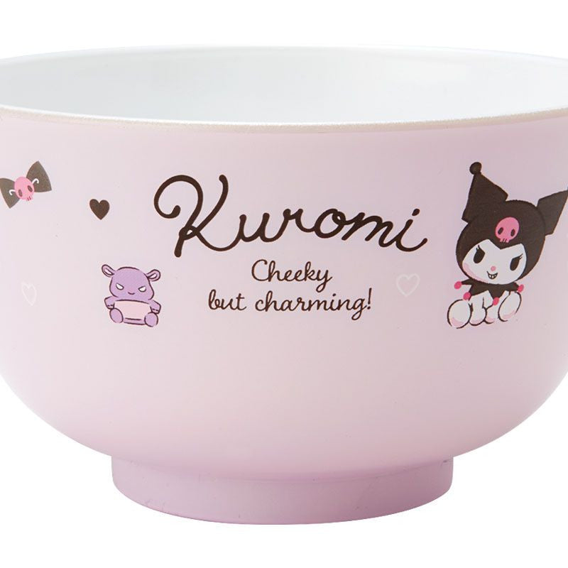 Sanrio Plastic Bowl - Kuromi