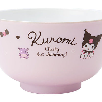 Sanrio Plastic Bowl - Kuromi