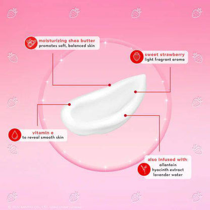 [The Crème Shop] Hello Kitty Moisturizing Hand Cream - Strawberry