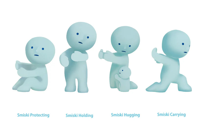 Smiski Glow In the Dark Toothbrush Stand