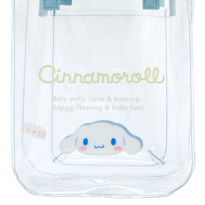 Clear Handbag with Shoulder Strap Cinnamoroll Sanrio