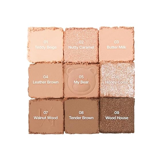 [Dasique] Shadow Palette (28 Brown Bear)
