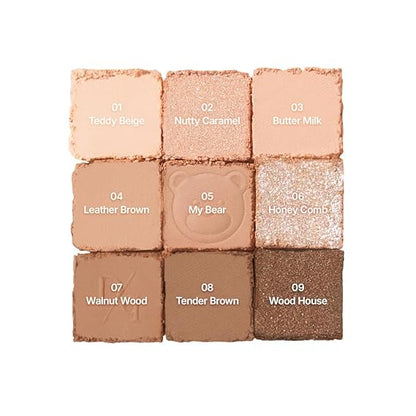 [Dasique] Shadow Palette (28 Brown Bear)