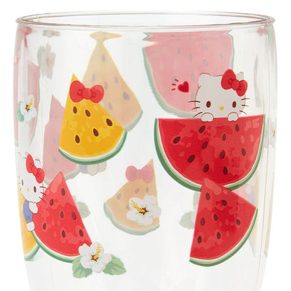 Sanrio Drinking Glass Hello Kitty
