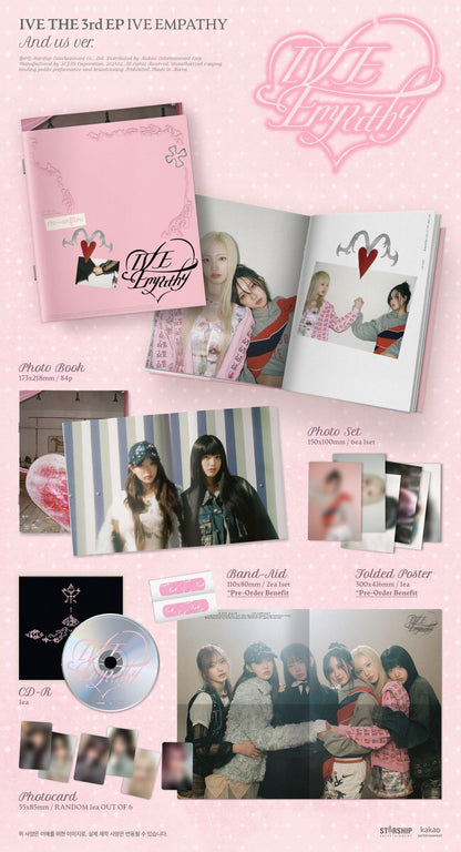 [IVE] IVE EMPATHY (Me ver. / You ver. / And us ver.)