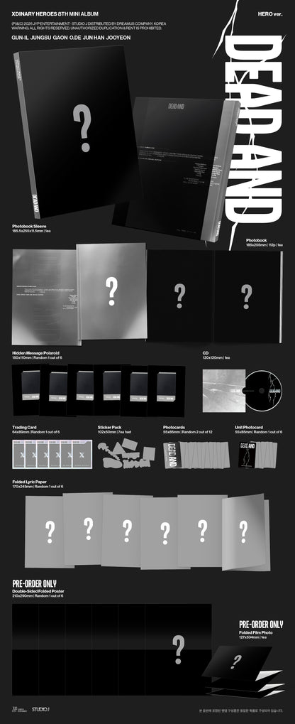 [Xdinary Heroes] DEAD AND (Photobook Ver.)
