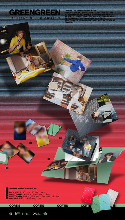[CORTIS] GREENGREEN (Weverse Albums ver.)