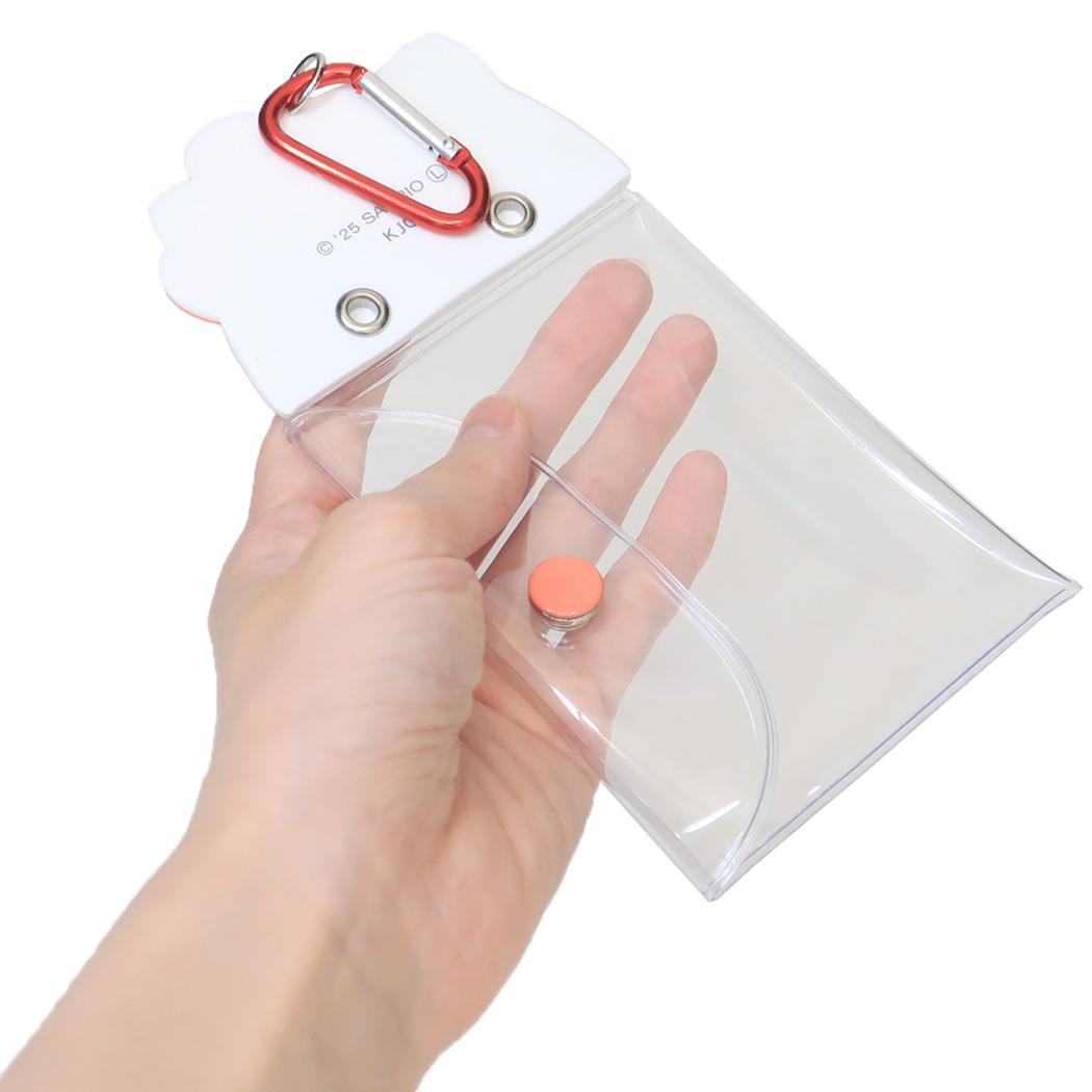 Sanrio Mochipan Charapyoko Clear Pouch